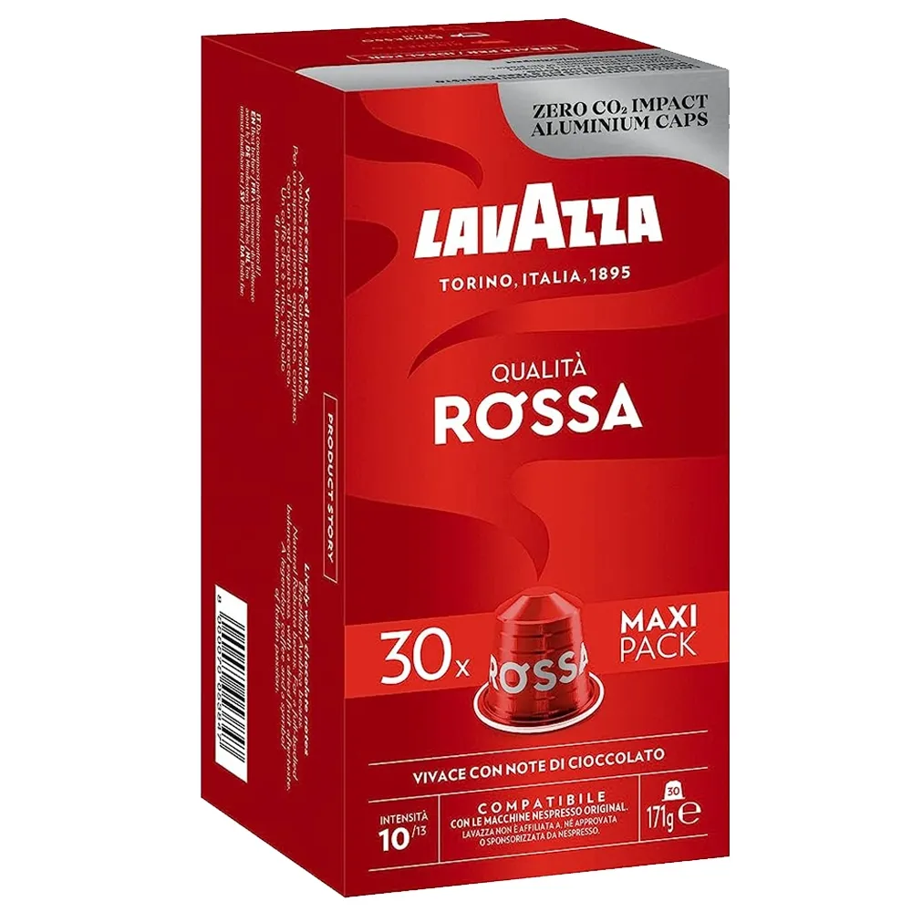 lavazza qualitarossa nespresso 30