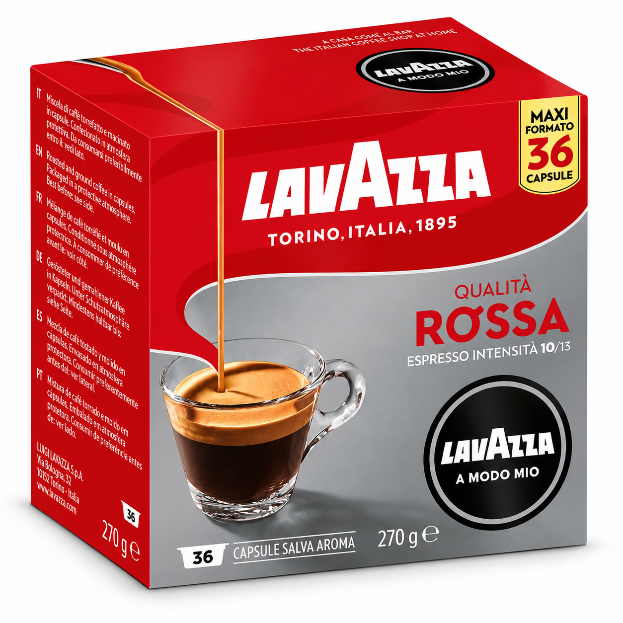 LAVAZZA A MODO MIO ROSSA